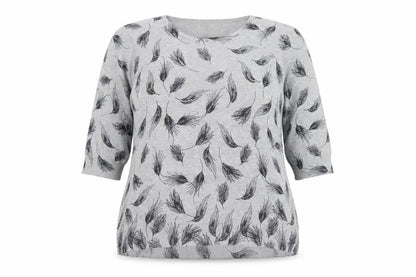 Womens UK Size 2XL Anna Rose Grey Pullover Jumper
