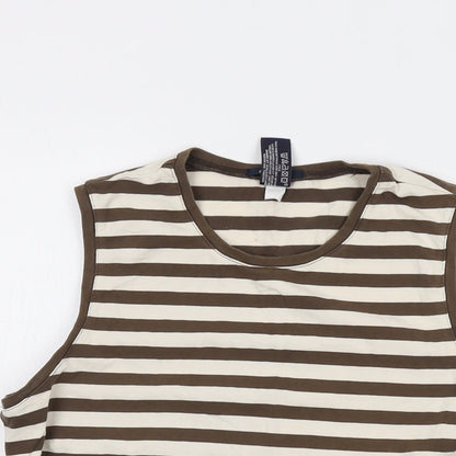 Womens UK Size L Gap Brown Basic Tank