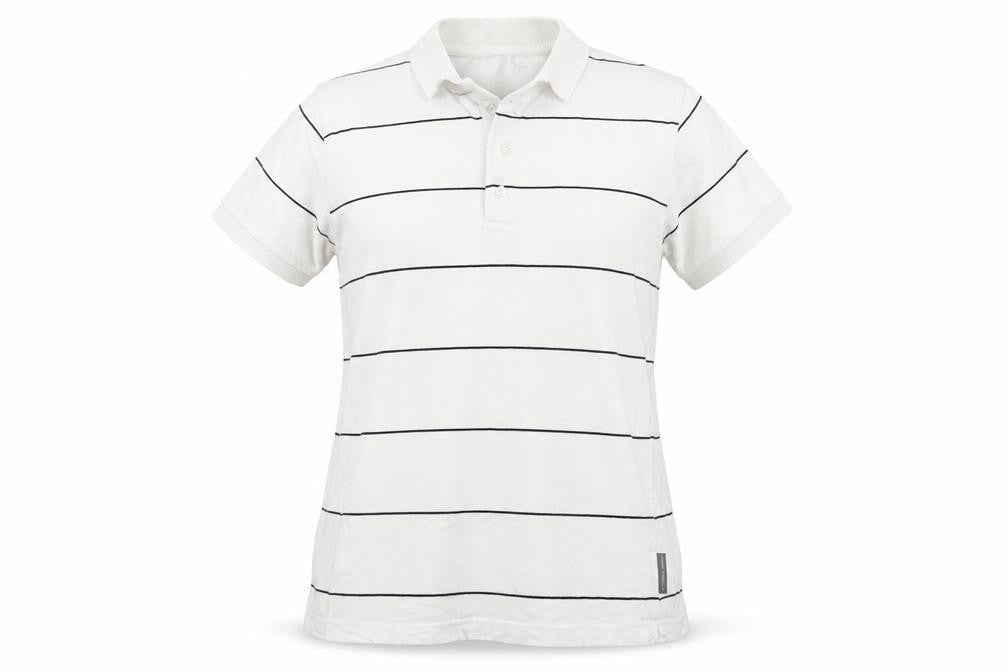 Womens UK Size M French Connection White Basic Polo