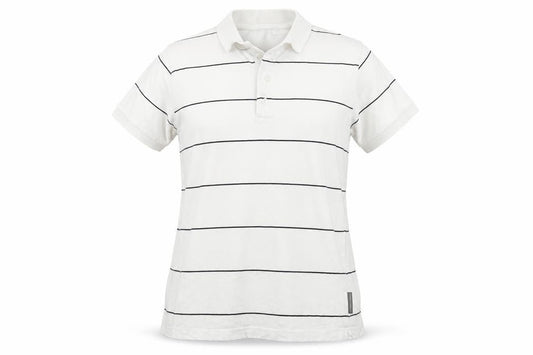 Womens UK Size M French Connection White Basic Polo