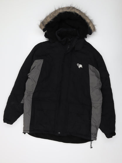 Mens UK Size S DCFC Black Jacket