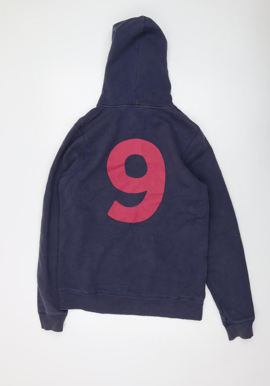 Womens UK Size 14 Jack Wills Blue Pullover Hoodie