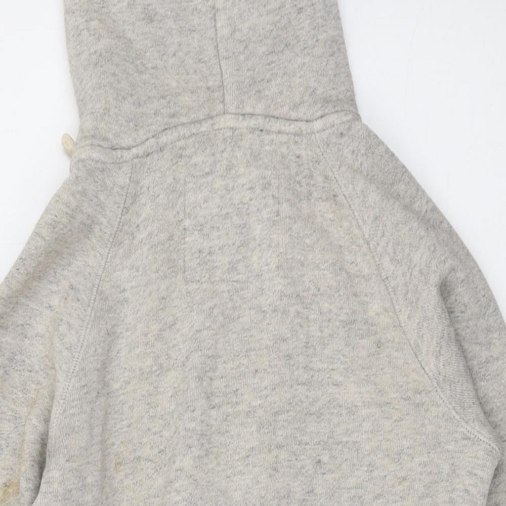 Womens UK Size 6 Jack Wills Grey Full Zip Hoodie