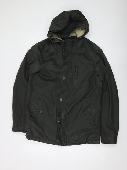 Mens UK Size M Pull&Bear Green Jacket