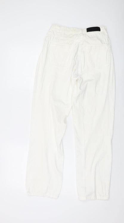 Womens UK Size 12 JDV Regular Fit  Ivory Trousers