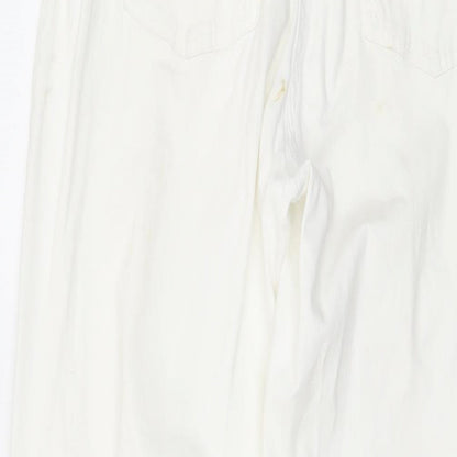 Womens UK Size 12 JDV Regular Fit  Ivory Trousers