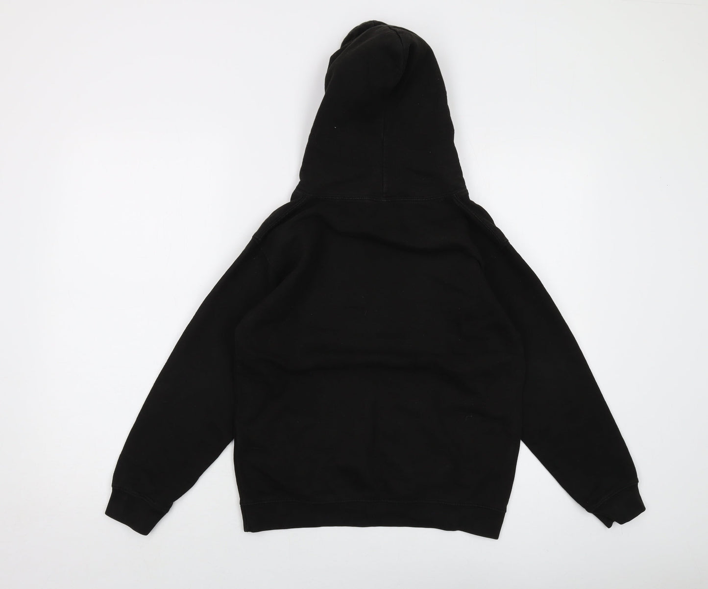 Alien Boys Black Cotton Pullover Hoodie Size 12-13 Years Pullover - Xenomorph