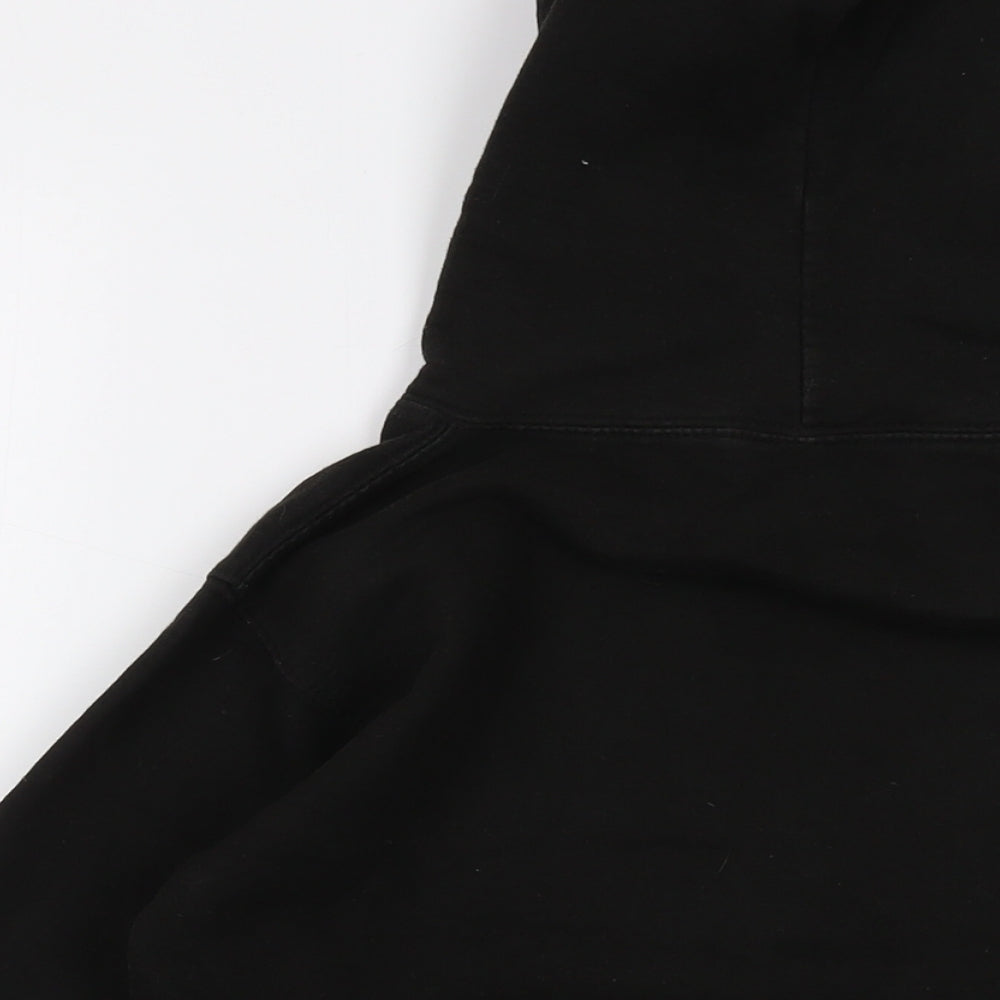 Alien Boys Black Cotton Pullover Hoodie Size 12-13 Years Pullover - Xenomorph