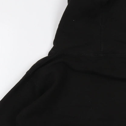 Alien Boys Black Cotton Pullover Hoodie Size 12-13 Years Pullover - Xenomorph