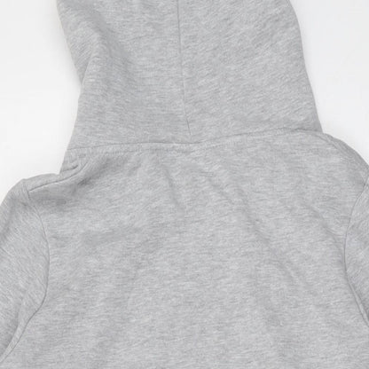 Womens UK Size 14 Pudsey Grey Pullover Hoodie