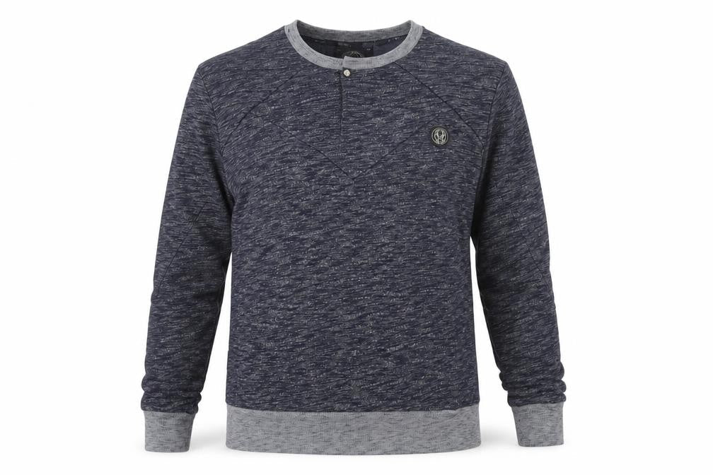 Mens UK Size S Intense Blue Pullover Sweatshirt