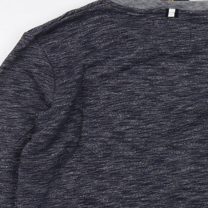 Mens UK Size S Intense Blue Pullover Sweatshirt