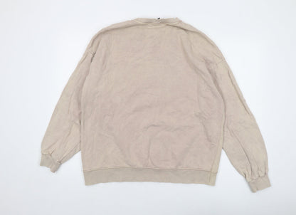 Womens UK Size S Disney Pink Pullover Sweatshirt