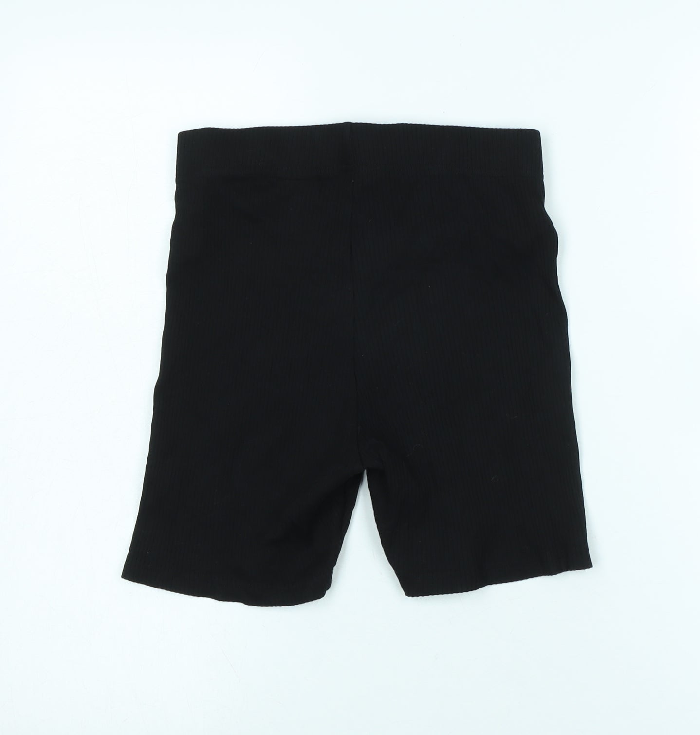 Divided Womens Black Cotton Blend Bermuda Shorts Size 6 Regular