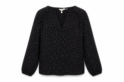 Womens UK Size M H&M Black Basic T-Shirt