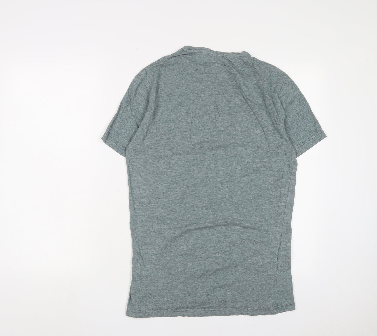 Mens UK Size M H&M Green  T-Shirt