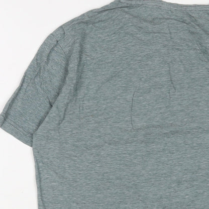 Mens UK Size M H&M Green  T-Shirt