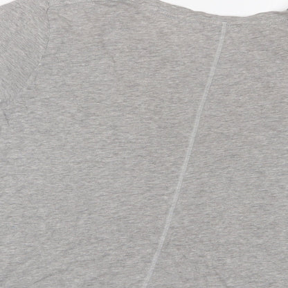 Womens UK Size 14 Marks and Spencer Grey Basic T-Shirt