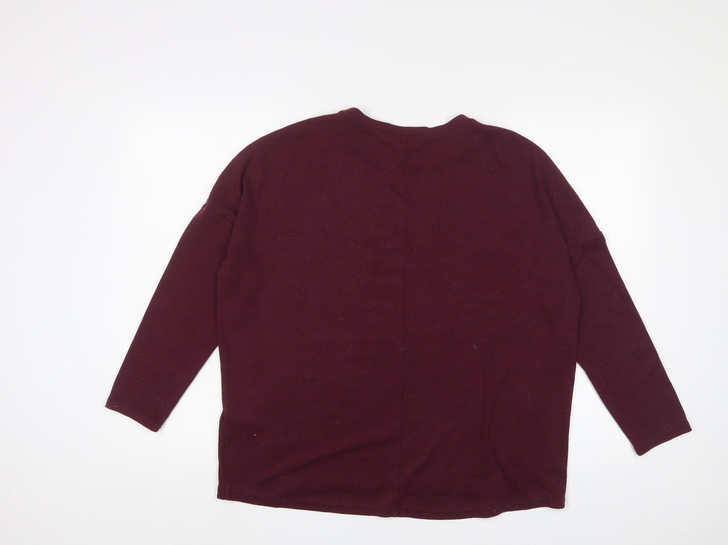 Womens UK Size 8 New Look Red Pullover Jumper
