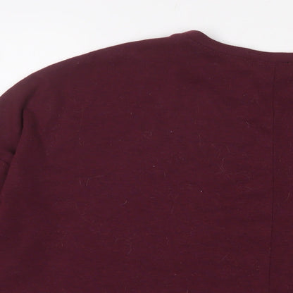 Womens UK Size 8 New Look Red Pullover Jumper