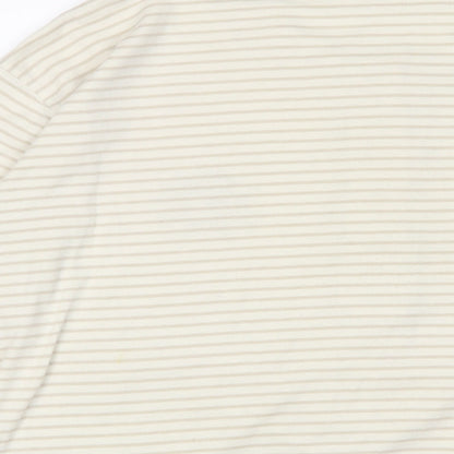 Womens UK Size 18 Berkertex Ivory Basic T-Shirt