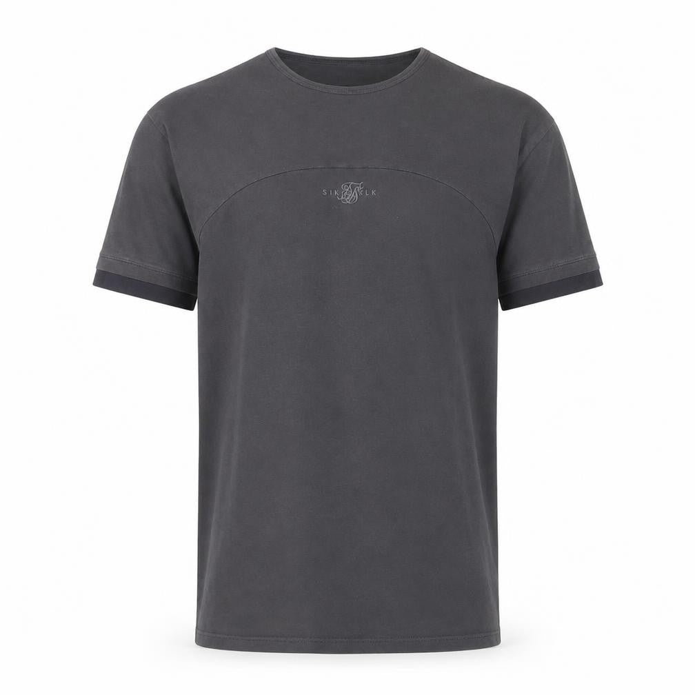 Mens UK Size M SikSilk Grey  T-Shirt