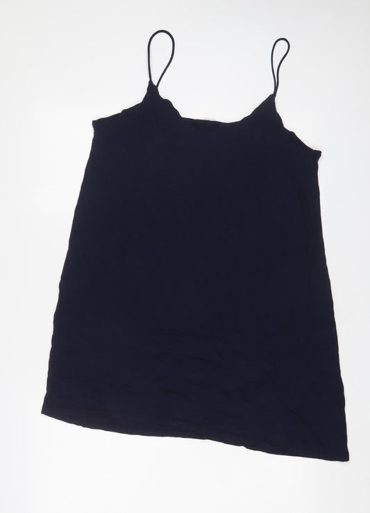 Womens UK Size L H&M Blue Tunic Tank