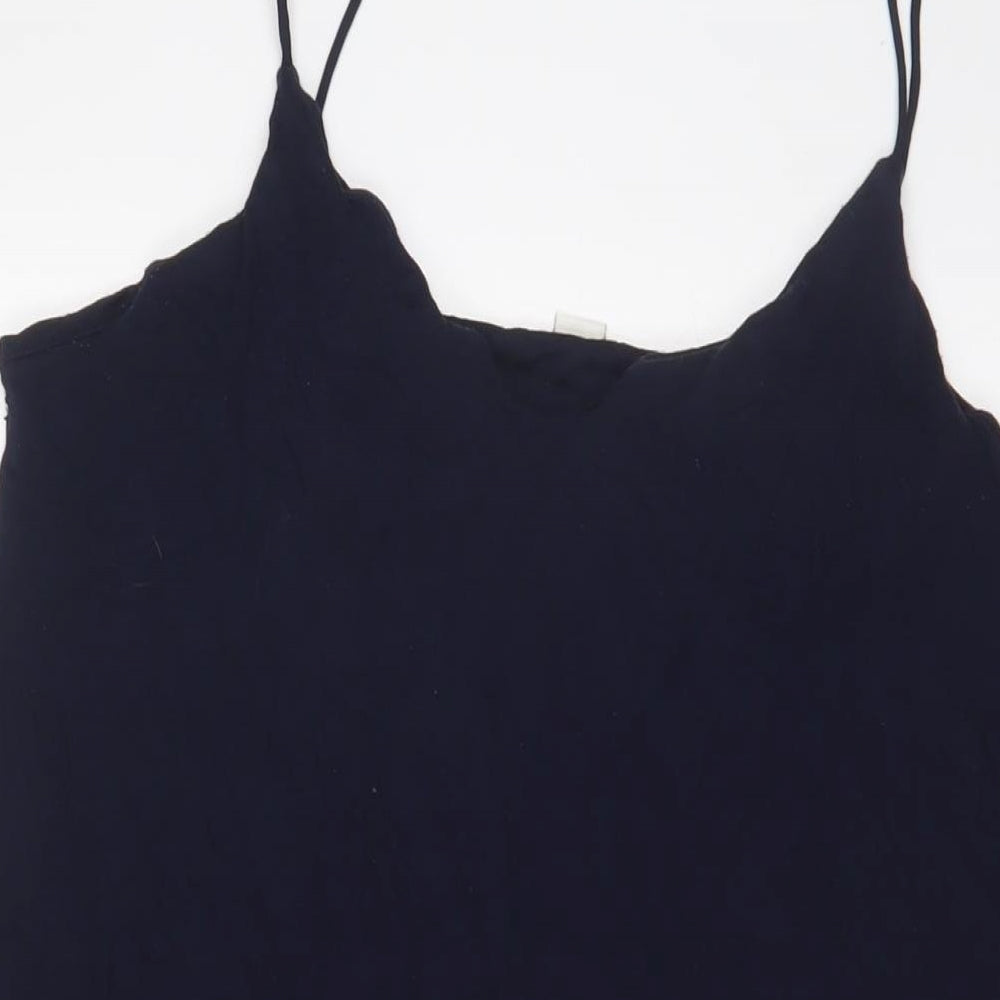Womens UK Size L H&M Blue Tunic Tank
