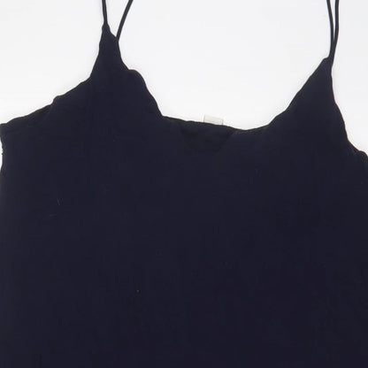 Womens UK Size L H&M Blue Tunic Tank