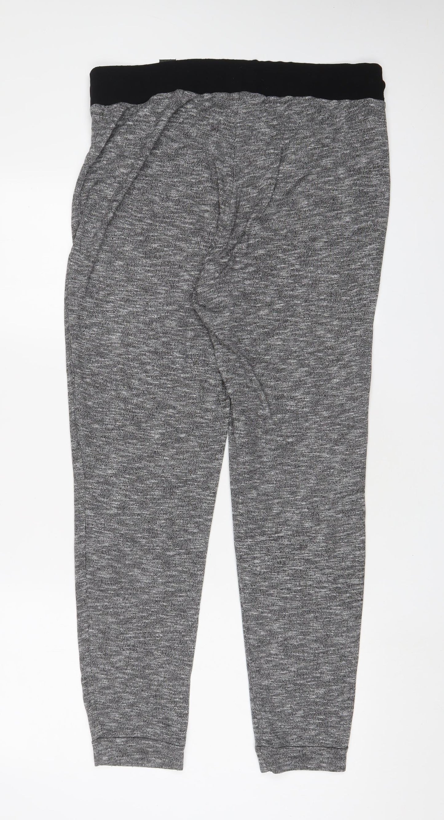 Womens UK Size 14 Marks and Spencer Regular Fit  Grey Trousers