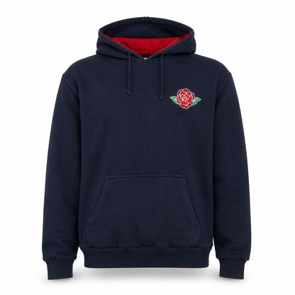 Mens UK Size L England Blue Pullover Hoodie