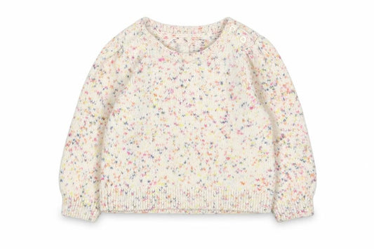 Gap Girls Multicoloured Geometric Cotton Pullover Jumper Size 12-18 Months Button