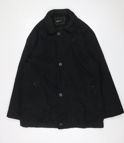 Mens UK Size L Paul Berman Black Jacket