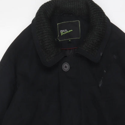 Mens UK Size L Paul Berman Black Jacket