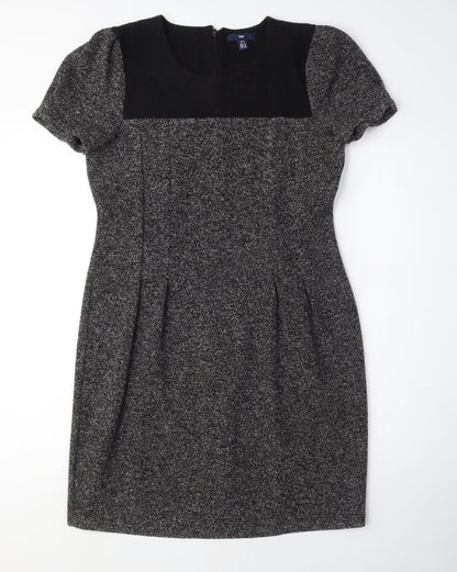 Gap Women's Black Sheath Dress M