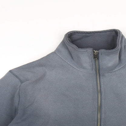 Mens UK Size M French Connection Blue Full Zip Sweatshirt