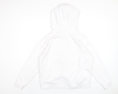 Womens UK Size 12 Disney White Pullover Hoodie
