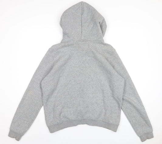 Womens UK Size 14 Jack Wills Grey Pullover Hoodie