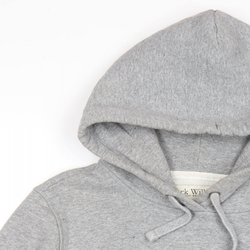 Womens UK Size 14 Jack Wills Grey Pullover Hoodie
