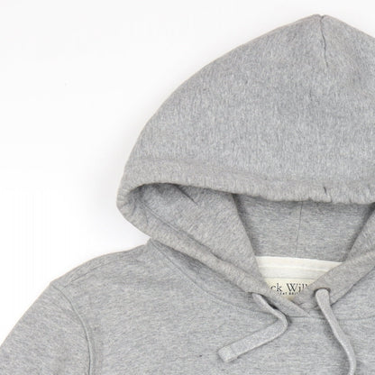 Womens UK Size 14 Jack Wills Grey Pullover Hoodie