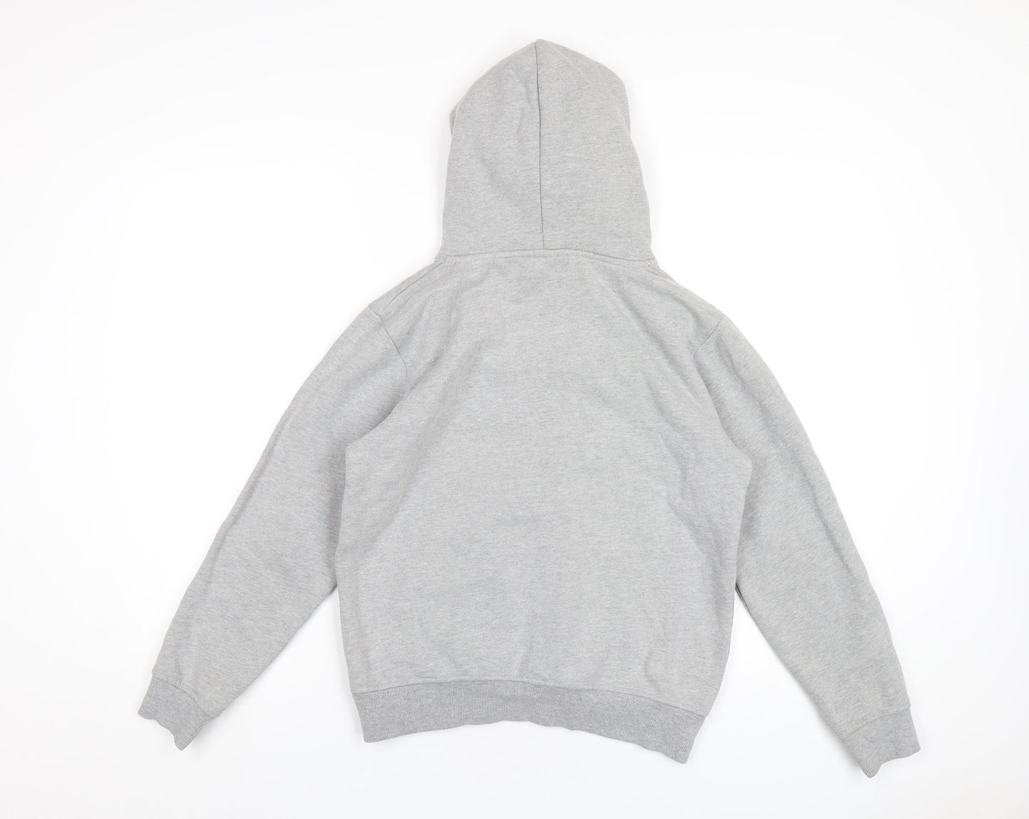 Leicester City F.C Boys Grey Cotton Pullover Hoodie Size 13-14 Years Pullover - Leicester City