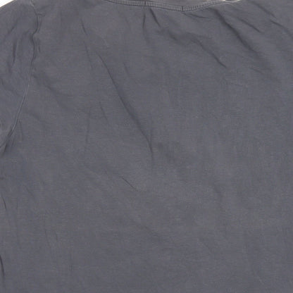 Womens UK Size XL Elle Sport Grey Basic T-Shirt