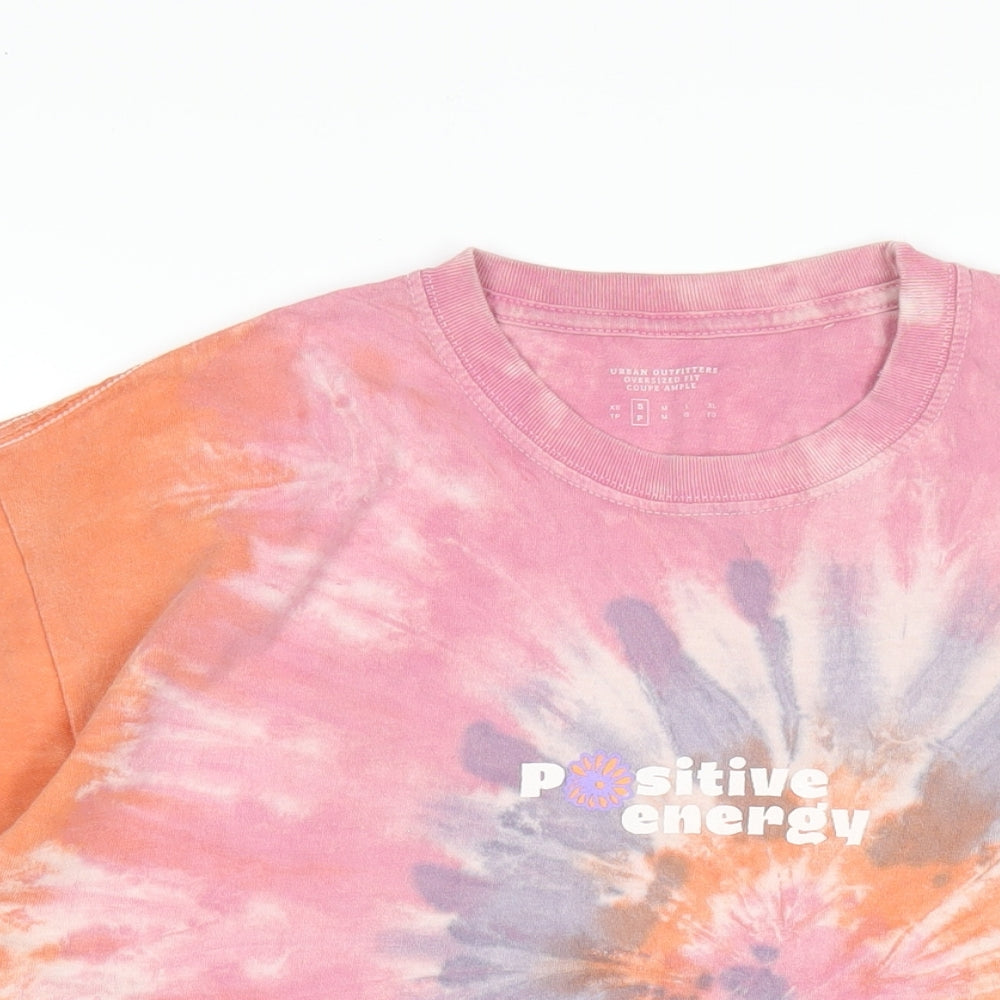 Womens UK Size S Urban Outfitters Multicoloured Basic T-Shirt
