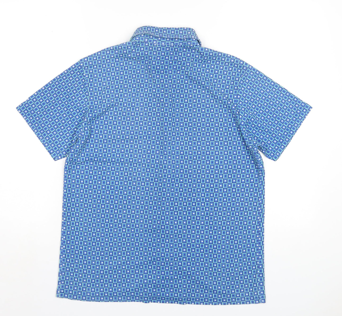 Womens UK Size S Gap Blue Basic Button-Up