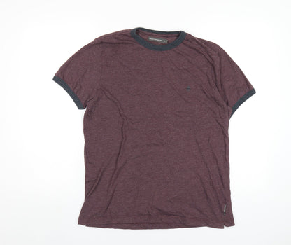 Mens UK Size XL French Connection Purple  T-Shirt