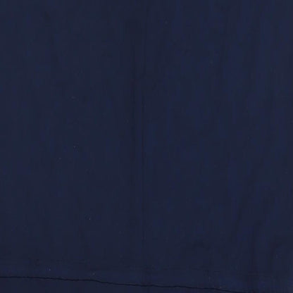 Fransa Womens Blue Viscose T-Shirt Dress Size M Round Neck - Adjustable Waist
