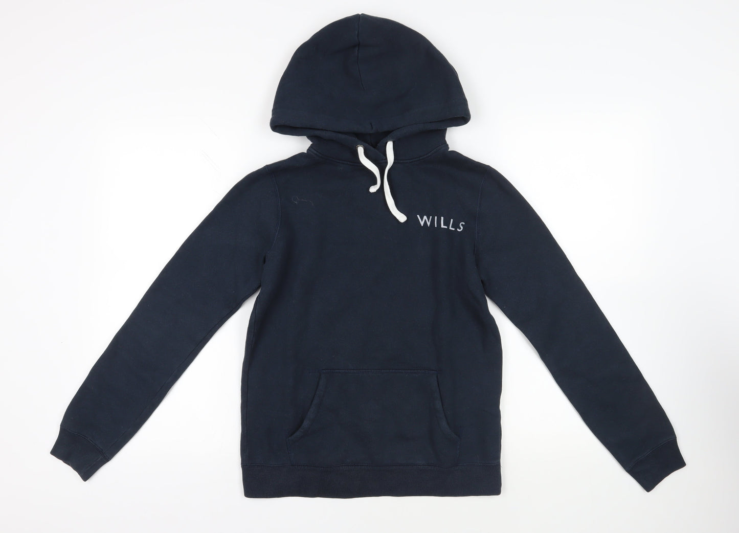 Womens UK Size 10 Jack Wills Blue Pullover Hoodie