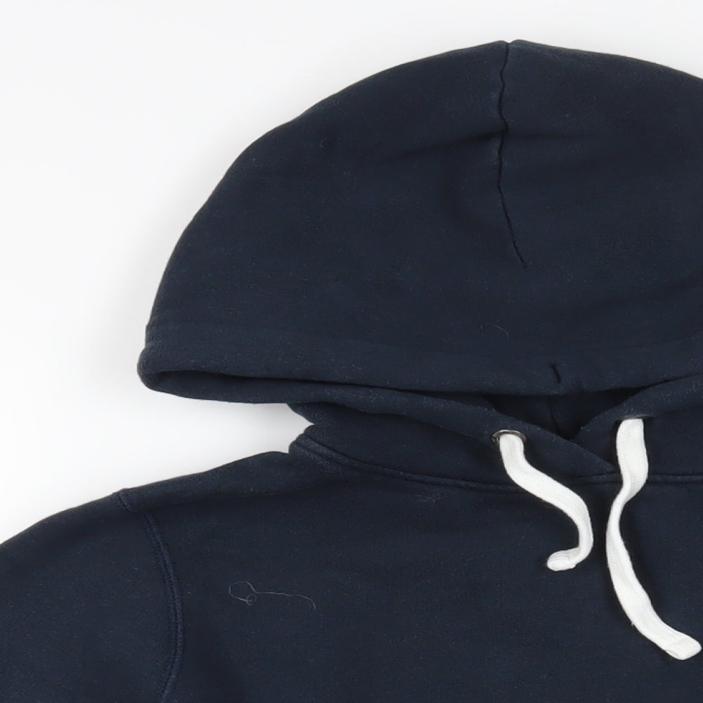 Womens UK Size 10 Jack Wills Blue Pullover Hoodie