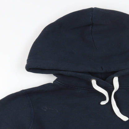 Womens UK Size 10 Jack Wills Blue Pullover Hoodie
