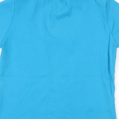 Womens UK Size 10 Dorothy Perkins Blue Basic T-Shirt